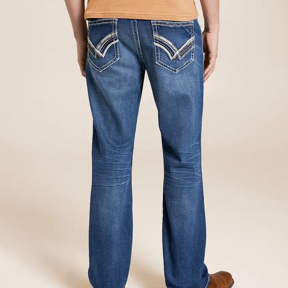 Buckle Black Men’s Bootleg Jeans